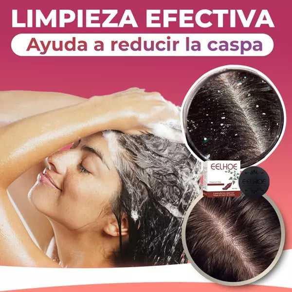 1+1 Gratis/ SHAMPOO NATURAL RESTAURADOR DE CABELLO🖤✨