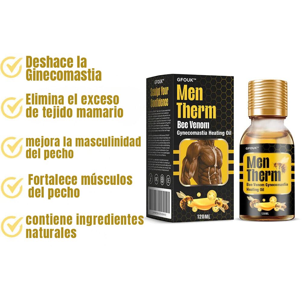Men Therm Bee Venom Gynecomastia Heating Oil🐝🍯
