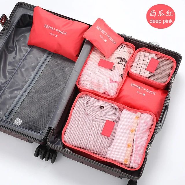 ✨BOLSAS ORGANIZADORAS DE VIAJE (SET X6 BOLSAS)✨