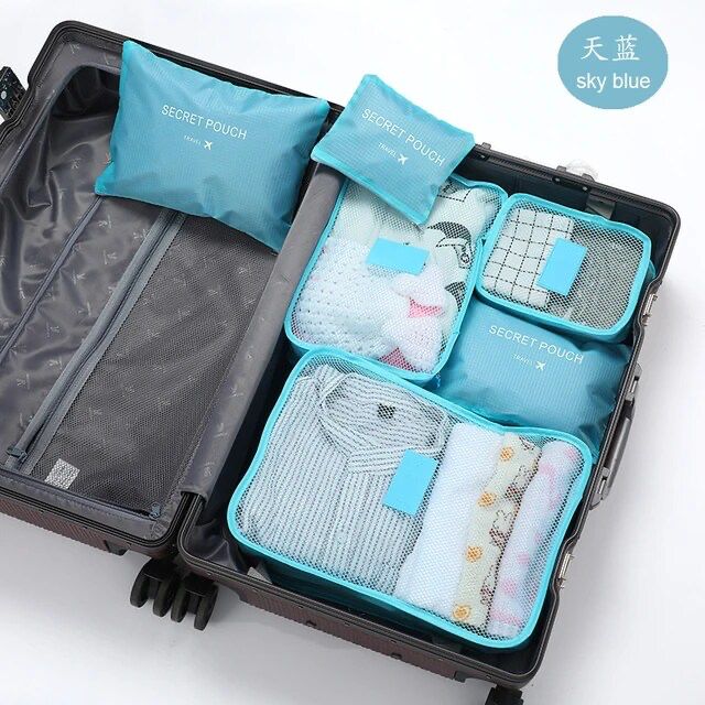 ✨BOLSAS ORGANIZADORAS DE VIAJE (SET X6 BOLSAS)✨