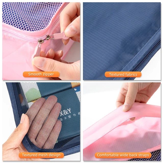 ✨BOLSAS ORGANIZADORAS DE VIAJE (SET X6 BOLSAS)✨