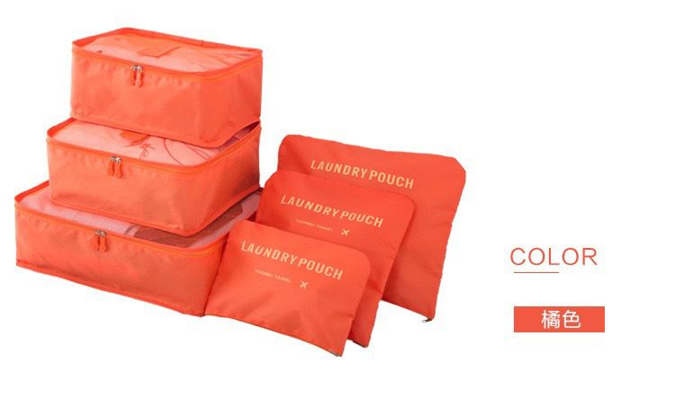 ✨BOLSAS ORGANIZADORAS DE VIAJE (SET X6 BOLSAS)✨