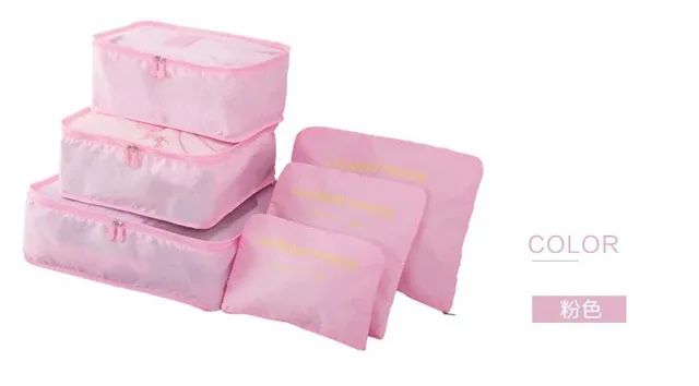 ✨BOLSAS ORGANIZADORAS DE VIAJE (SET X6 BOLSAS)✨