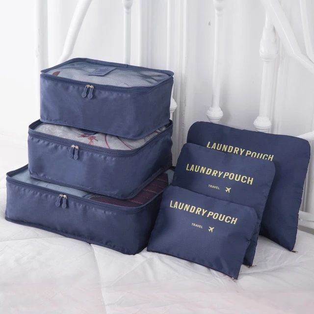 ✨BOLSAS ORGANIZADORAS DE VIAJE (SET X6 BOLSAS)✨