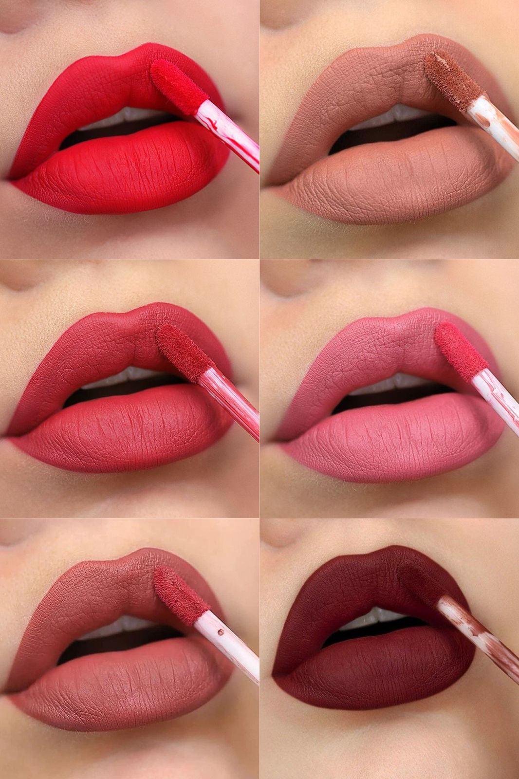 LABIALES MATTE DE LARGA DURACION X 6 TONOS✨😱💄