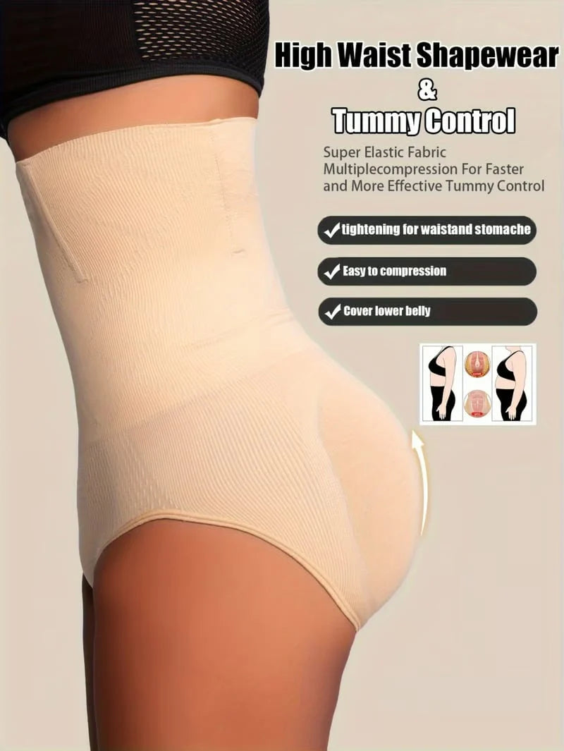 Panty moldeador de cintura alta para control de abdomen✨🤩