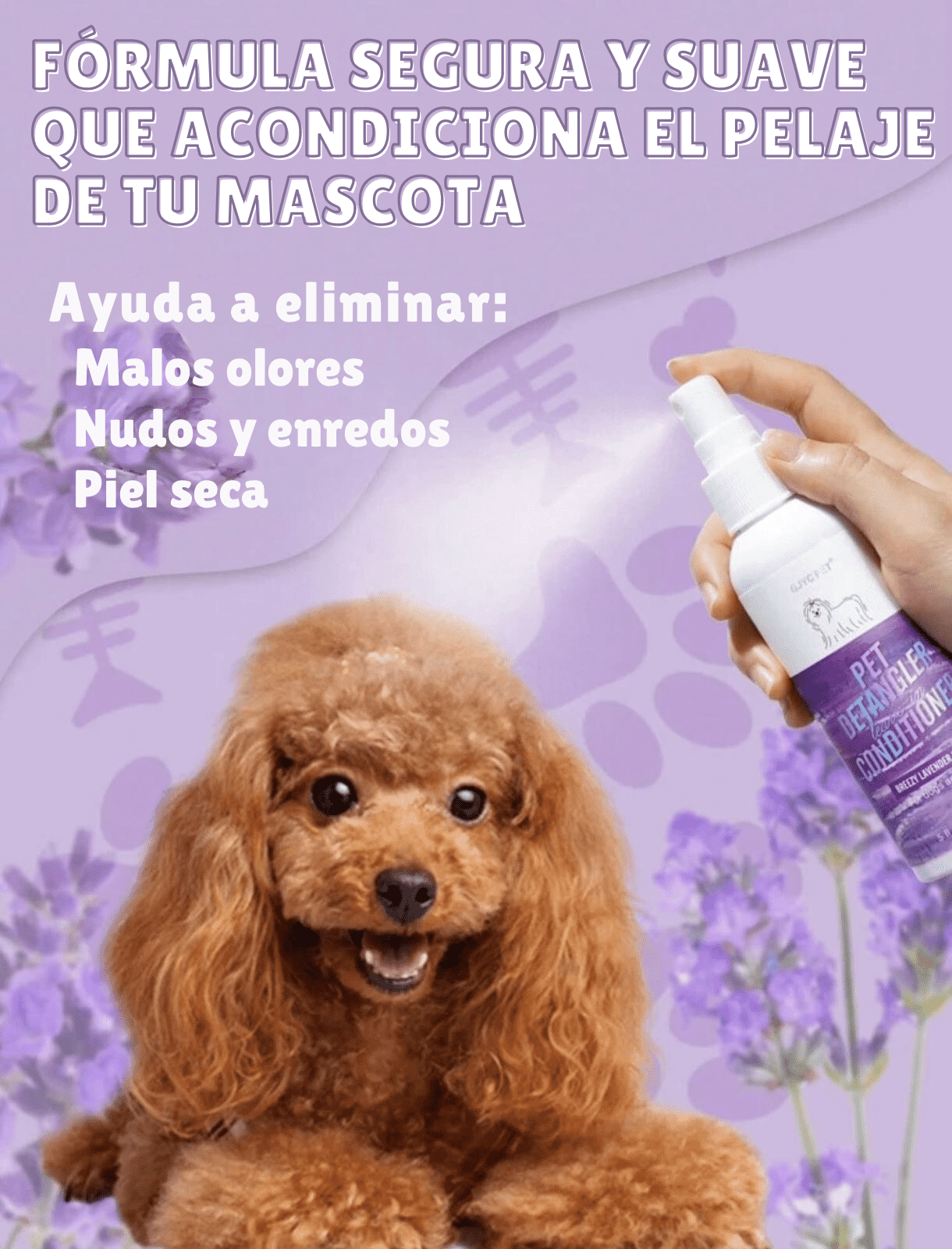 ACONDICIONADOR DE PELAJE PARA MASCOTAS🐶✨ PROMOCION 2X1😱