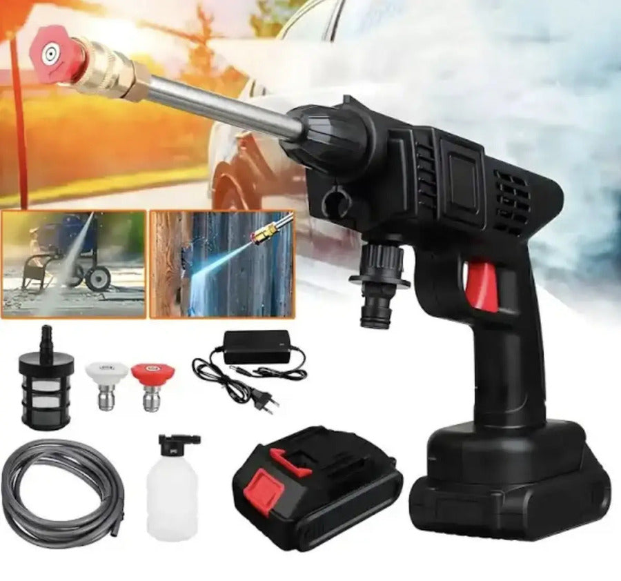 HIDROLAVADORA INALAMBRICA DE ALTA PRESION CON DOS BATERIAS + MALETIN GRATIS✨
