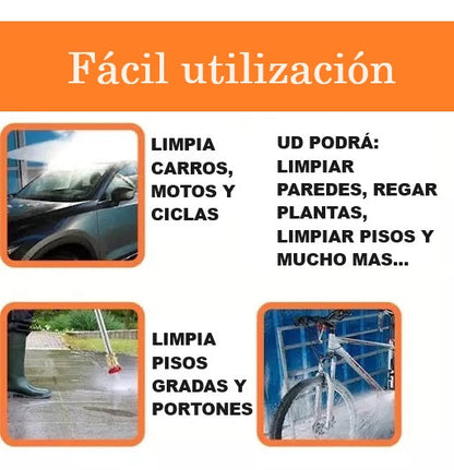 HIDROLAVADORA INALAMBRICA DE ALTA PRESION CON DOS BATERIAS + MALETIN GRATIS✨