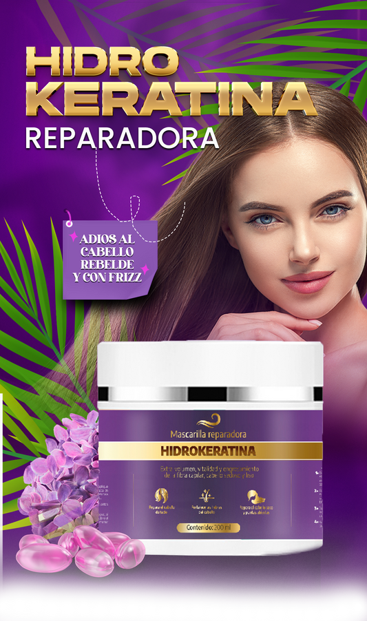 REPOLARIZADOR HIDROKERATINA 2X1