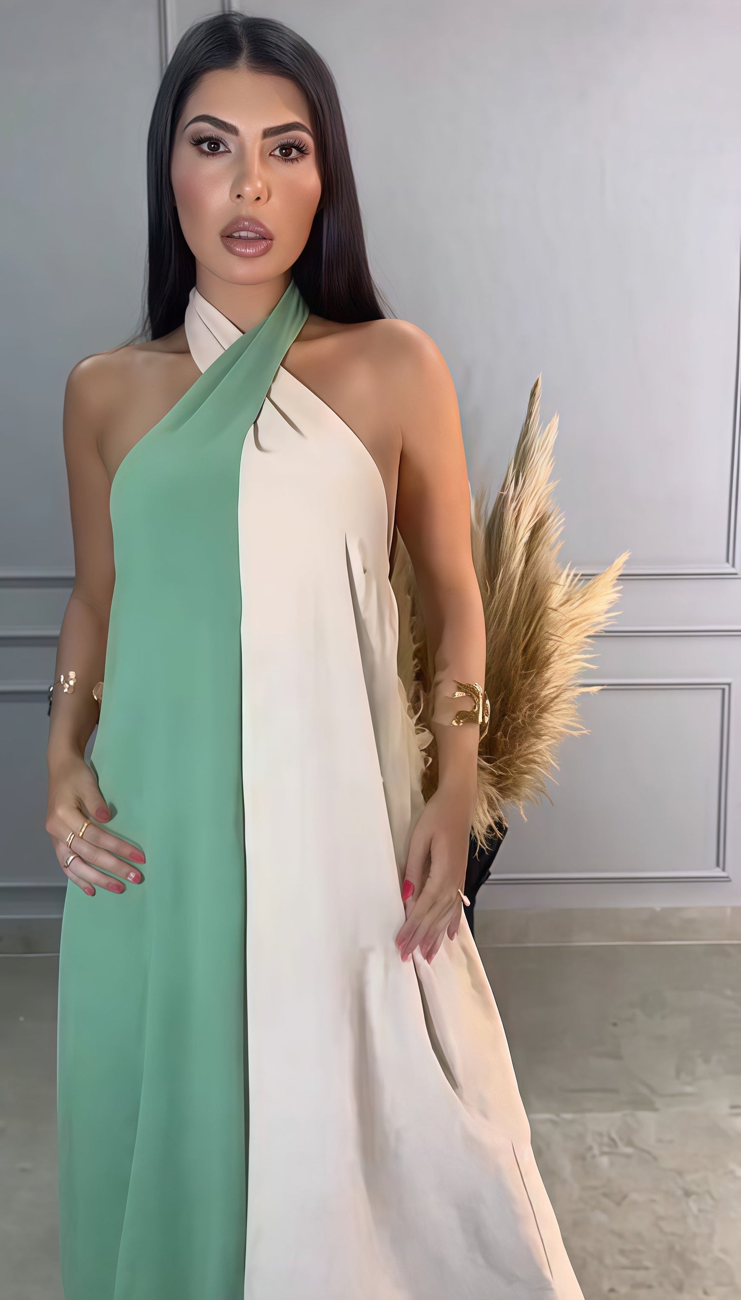 VESTIDO BICOLOR✨