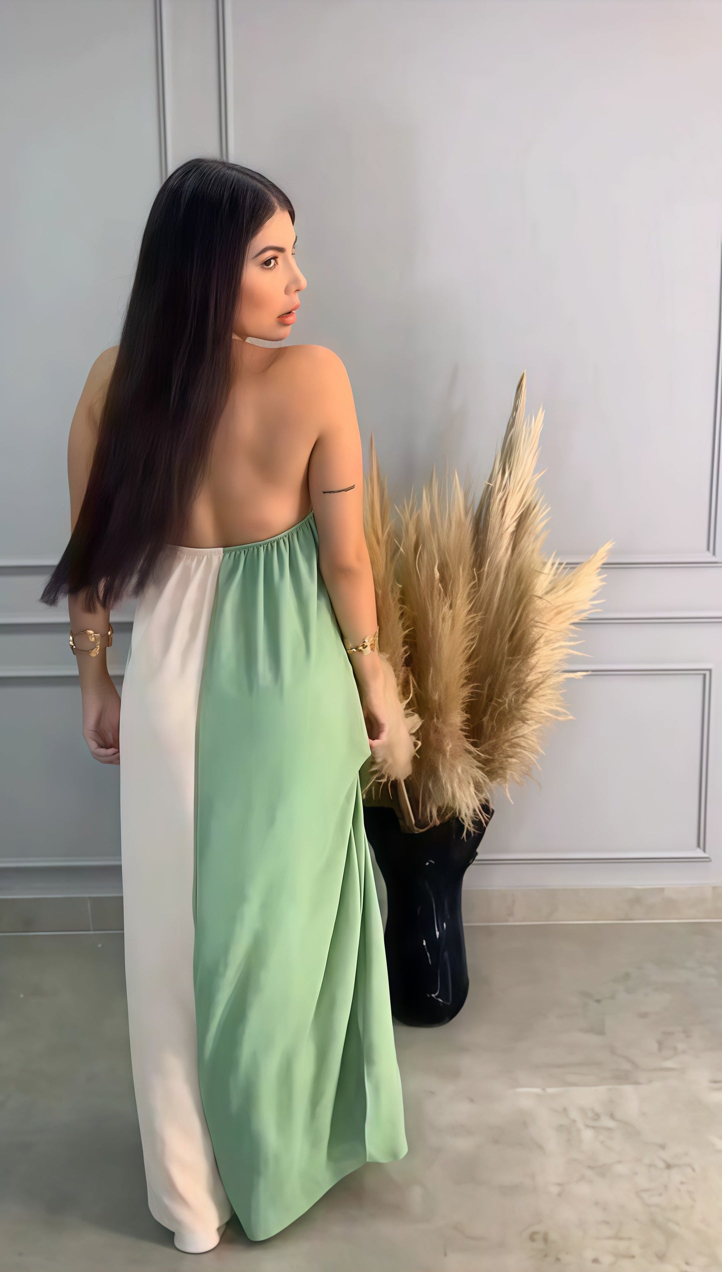 VESTIDO BICOLOR✨