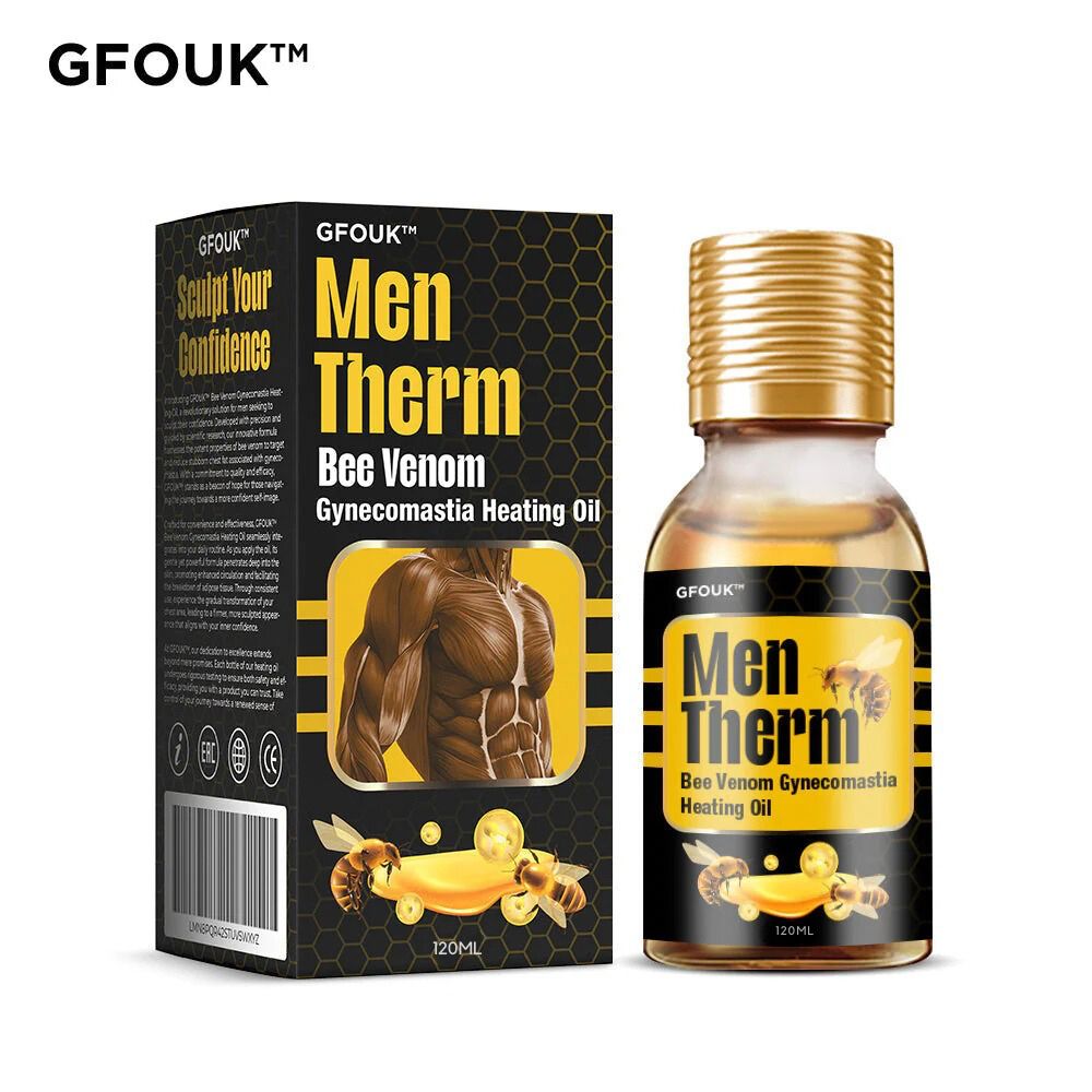Men Therm Bee Venom Gynecomastia Heating Oil🐝🍯