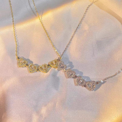 🍀💖COLLAR TREBOL DE CORAZONES💖🍀