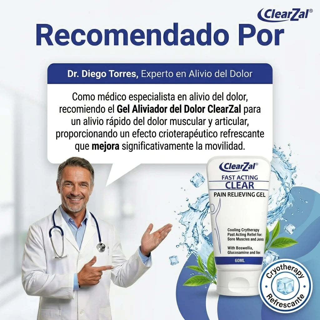 ClearZal Crema para dolores fuertes 2X1❄️⚡