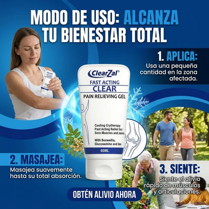ClearZal Crema para dolores fuertes 2X1❄️⚡